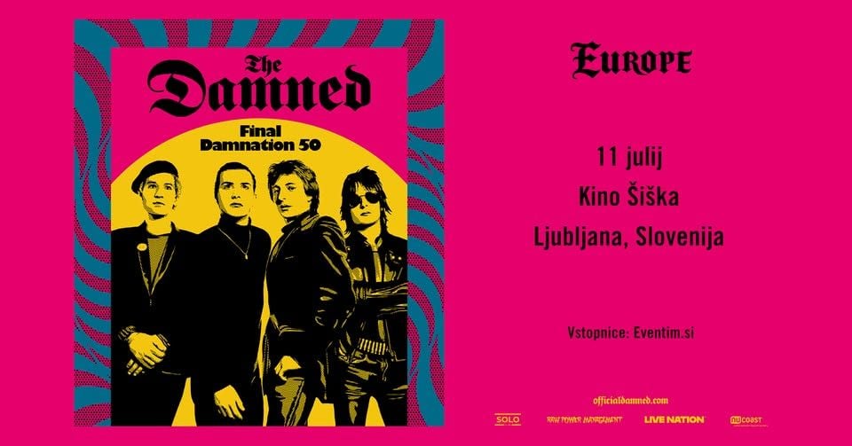 THE DAMNED I Kino Šiška I 11.07.2026