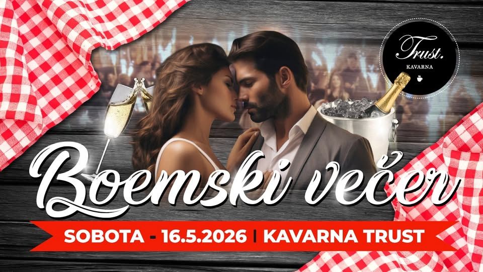 Majski 𝘽𝙊𝙀𝙈𝙎𝙆𝙄 𝙑𝙀𝘾̌𝙀𝙍 @Kavarna TRUST