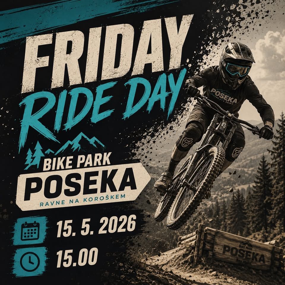 Friday ride day // Bike park Poseka