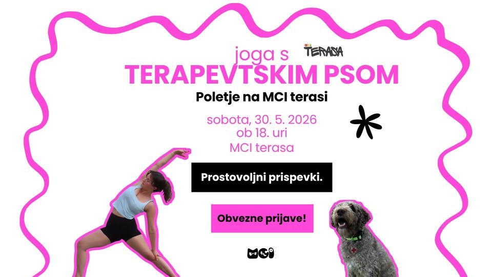Joga s terapevtskim psom