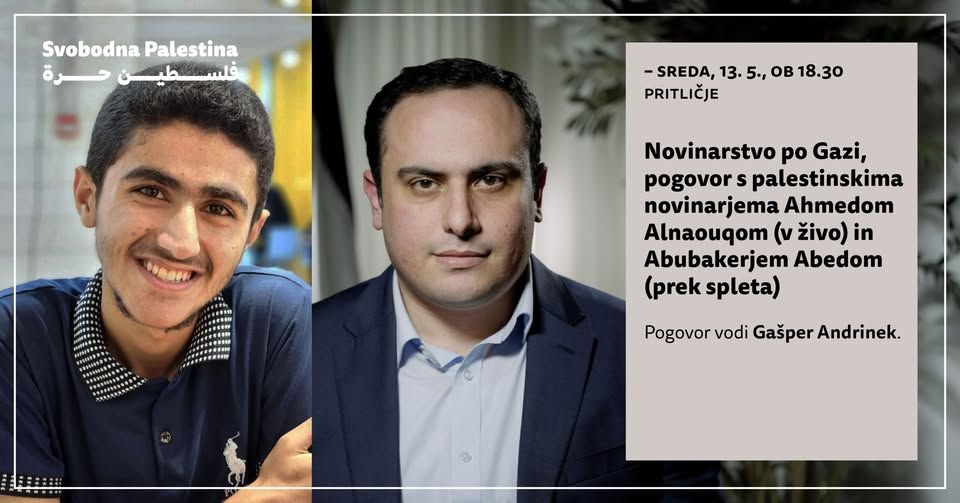 Svobodna Palestina | Novinarstvo po Gazi, pogovor s palestinskima novinarjema