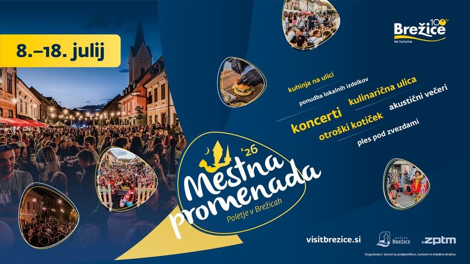 Mestna promenada Brežice 2026