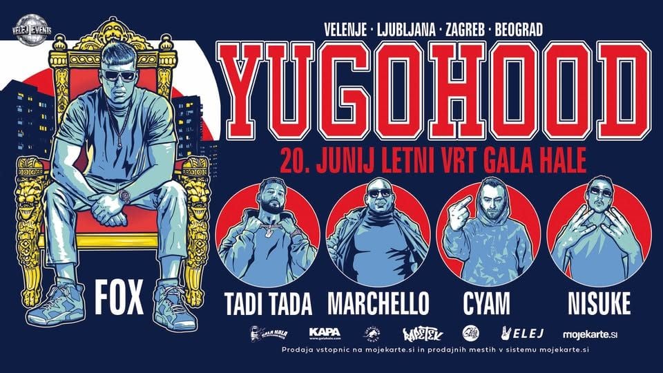 Rapetek Extra: Yugohood @ Letni vrt & Gala hala