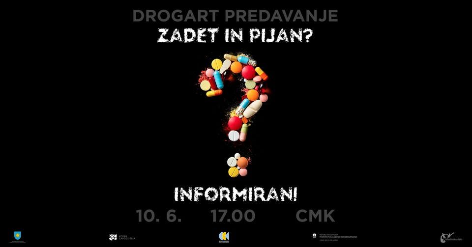 DrogArt delavnica: Zadet in pijan? Informiran!