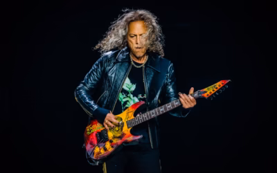 Kirk Hammett med koncertom Metallice padel z odra