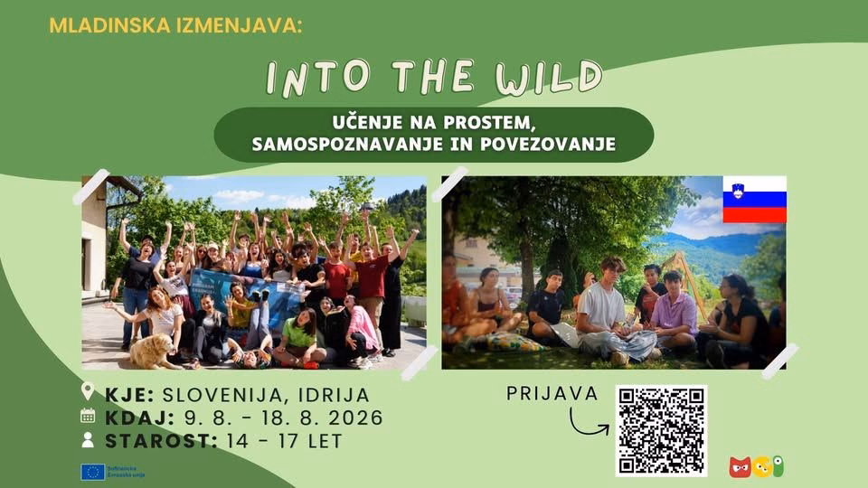 MEDNARODNA MLADINSKA IZMENJAVA V IDRIJI // FIND YOUR WILD