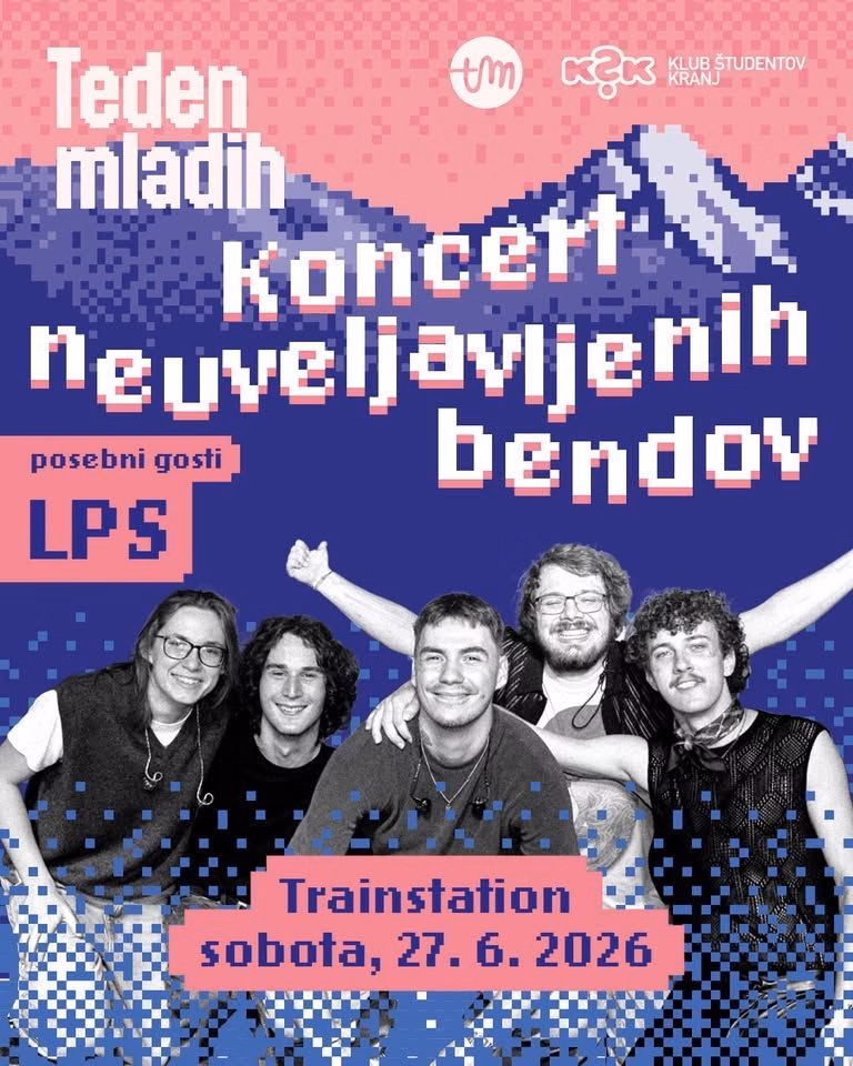 Koncert neuveljavljenih bendov z gosti LPS - TM26