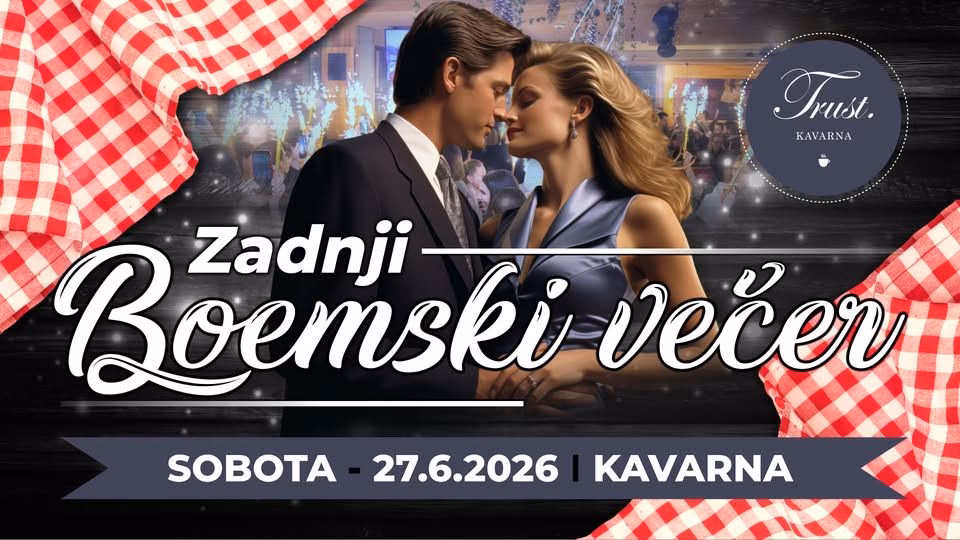 Zadnji π½ππππππ πππΎΜππ v kavarni TRUST