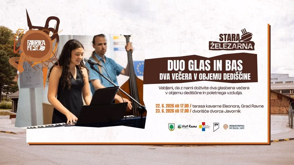 DUO GLAS IN BAS – DVA VEČERA V OBJEMU DEDIŠČINE // Fabrika Fest 2026