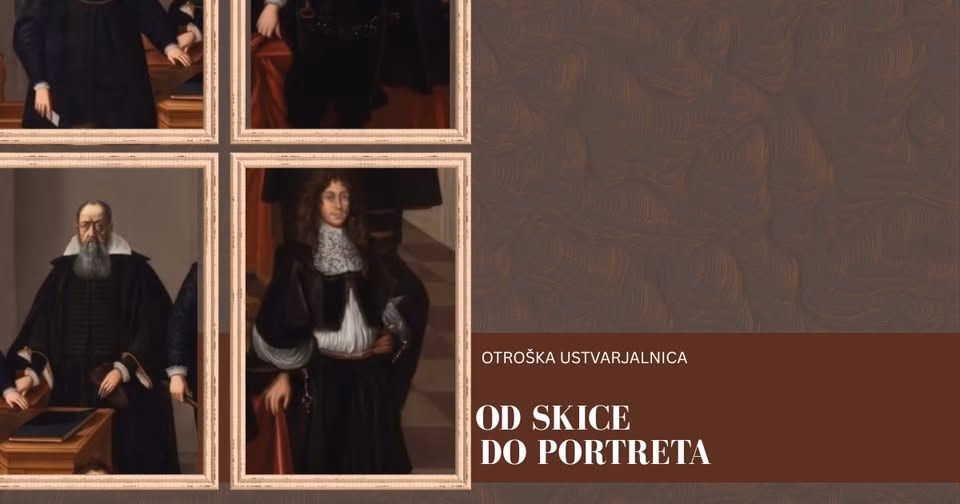 Otroška ustvarjalnica OD SKICE DO PORTRETA
