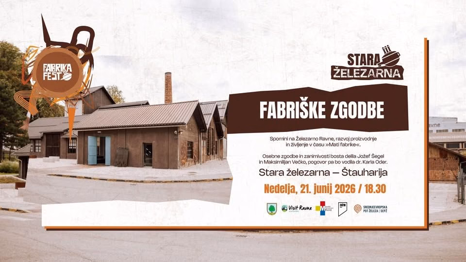 FABRIŠKE ZGODBE // Fabrika Fest 2026