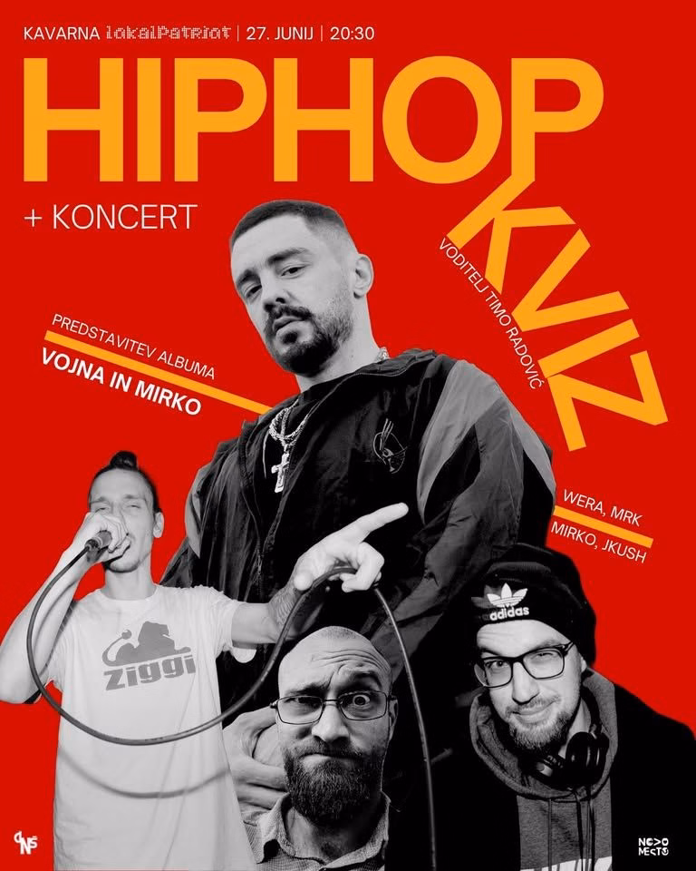 HIP-HOP KVIZ + KONCERT