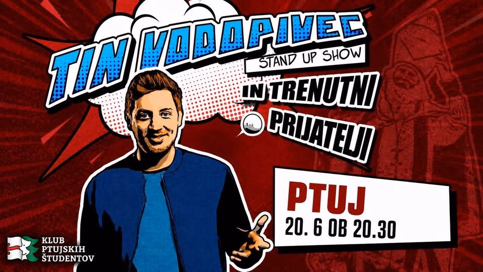 STAND-UP SHOW: Tin Vodopivec in prijatelji | KPŠ