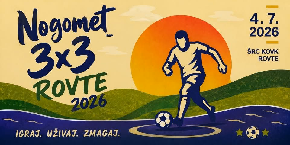 NOGOMET 3x3 ROVTE 2026