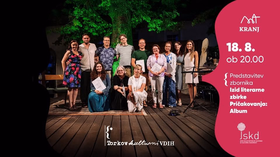 Torkov kulturni vdih: Izid literarne zbirke Pričakovanja: Album