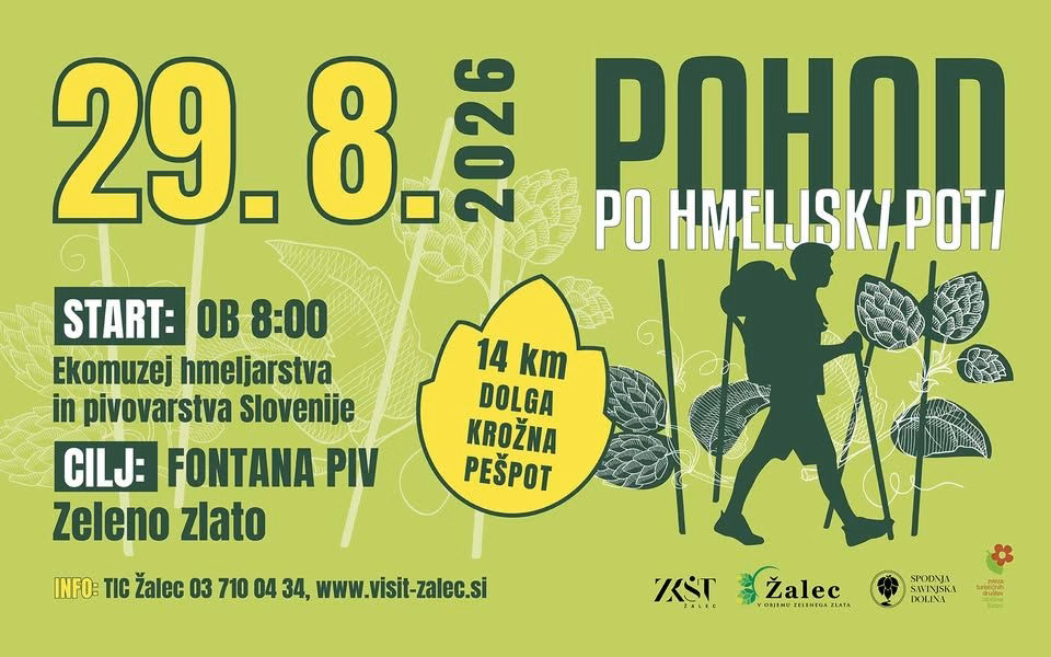 Pohod po hmeljski poti 2026