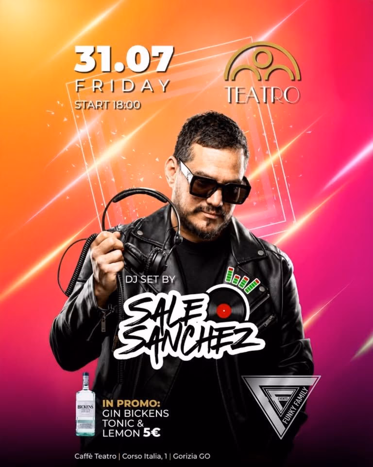 SALE SANCHEZ @ CAFFÈ TEATRO GORIZIA 31 LUGLIO