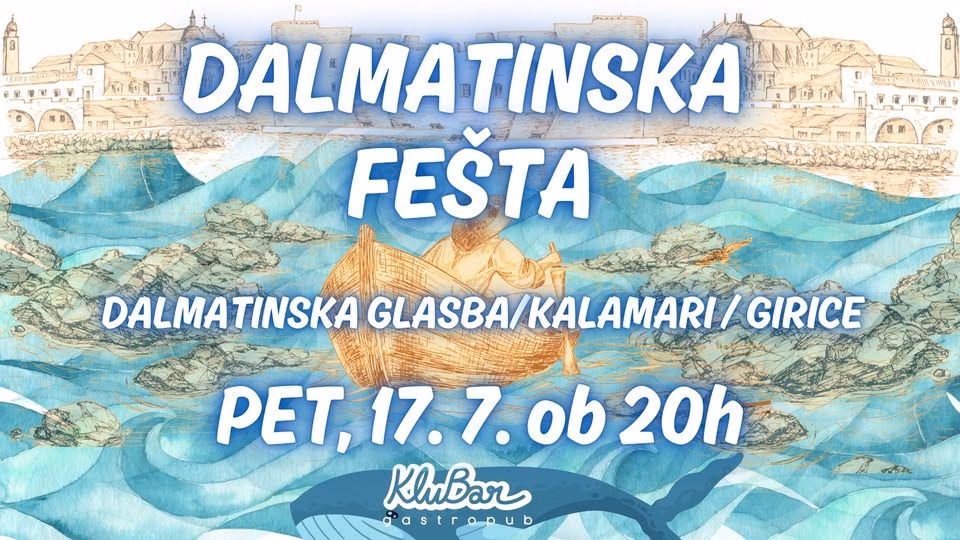 Dalmatinska fešta - KluBar, Kranj