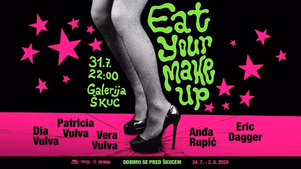 Drag šov: Eat Your Makeup | Dobimo se pred ŠKUCem