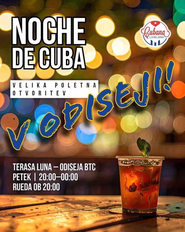 Noche de Cuba - Velika poletna otvoritev