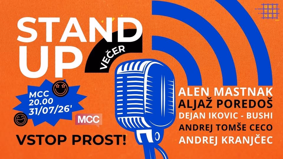 STAND UP Open Mic večer