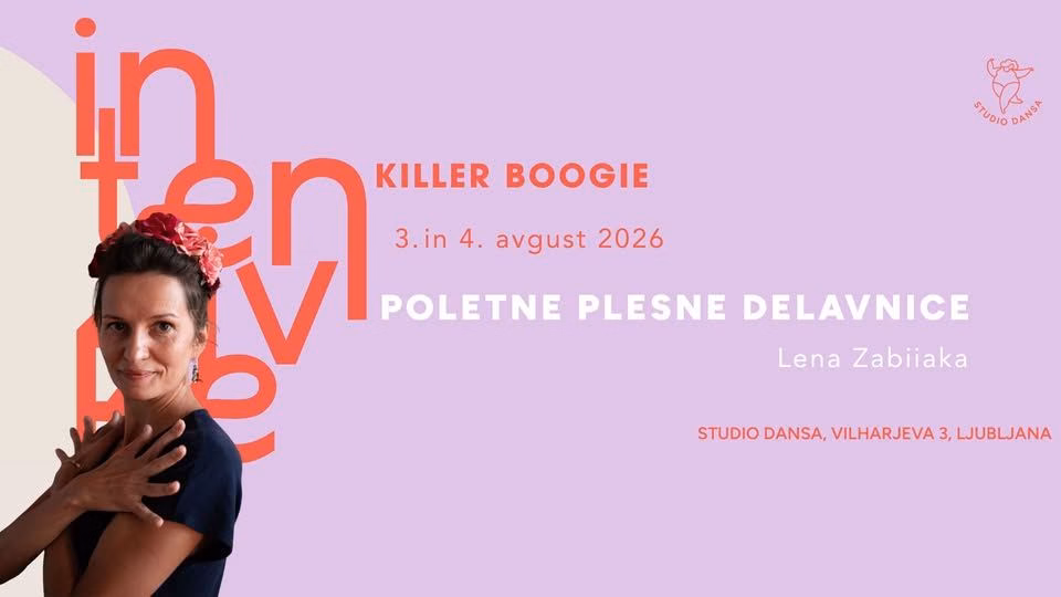 KILLER BOOGIE | poletna intenzivka | 3. in 4.8.2026