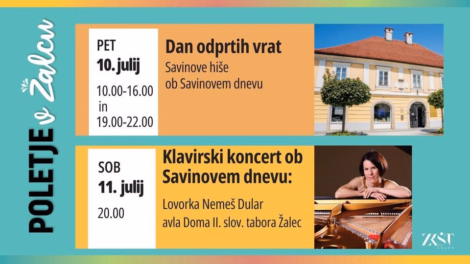 Savinov dan 2026 | brezplačni ogledi muzejskih zbirk