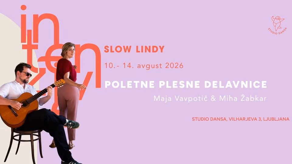 SLOW LINDY | poletna intenzivka | 10. - 14.8.2026