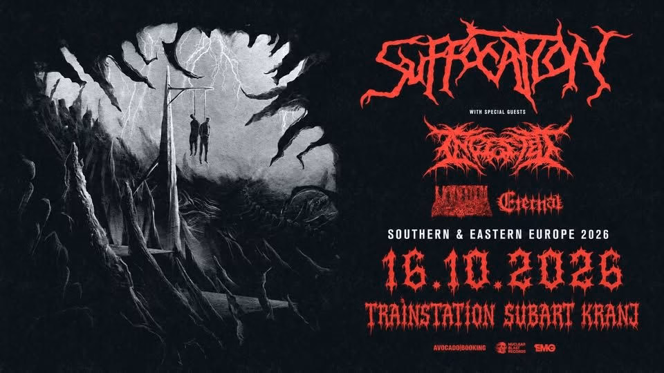 SUFFOCATION (USA) + special guests | Kranj | 16.10.2026