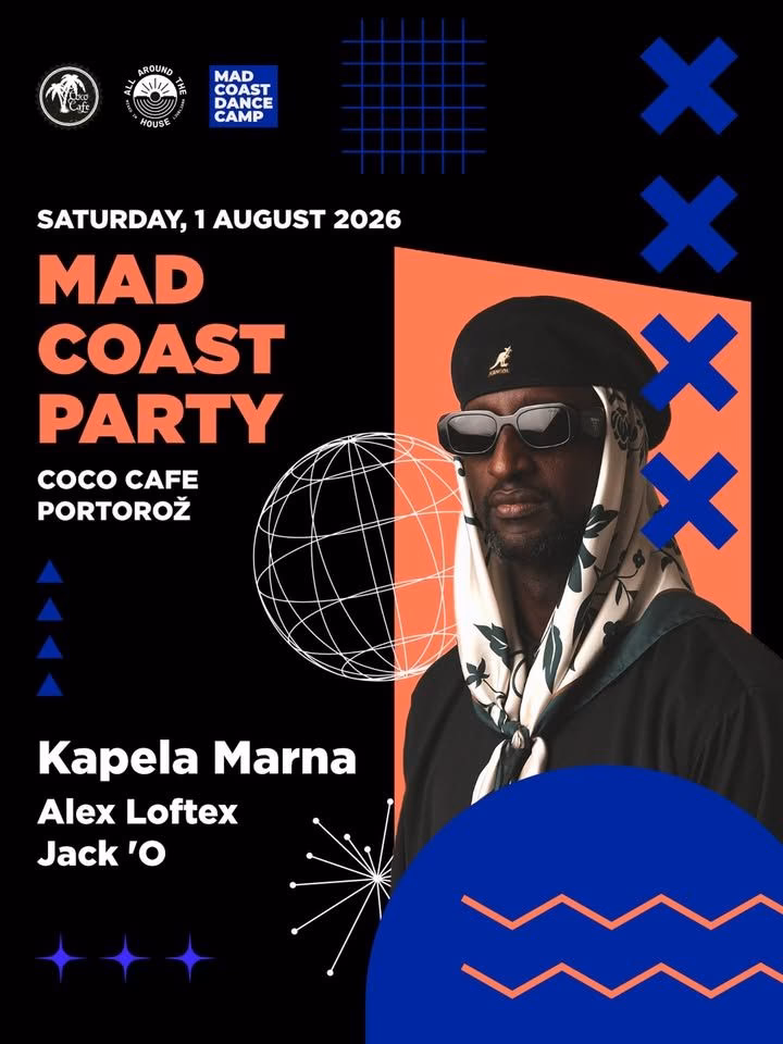 MADCOAST Party // 31.7. Petek // Coco Cafe