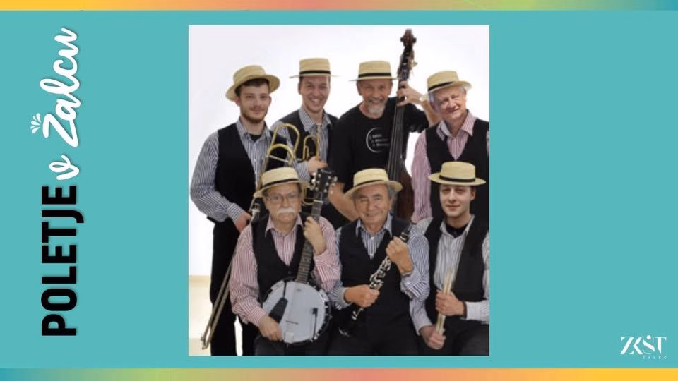 POLETJE V ŽALCU: CELJSKI DIXIELAND ANSAMBEL, koncert