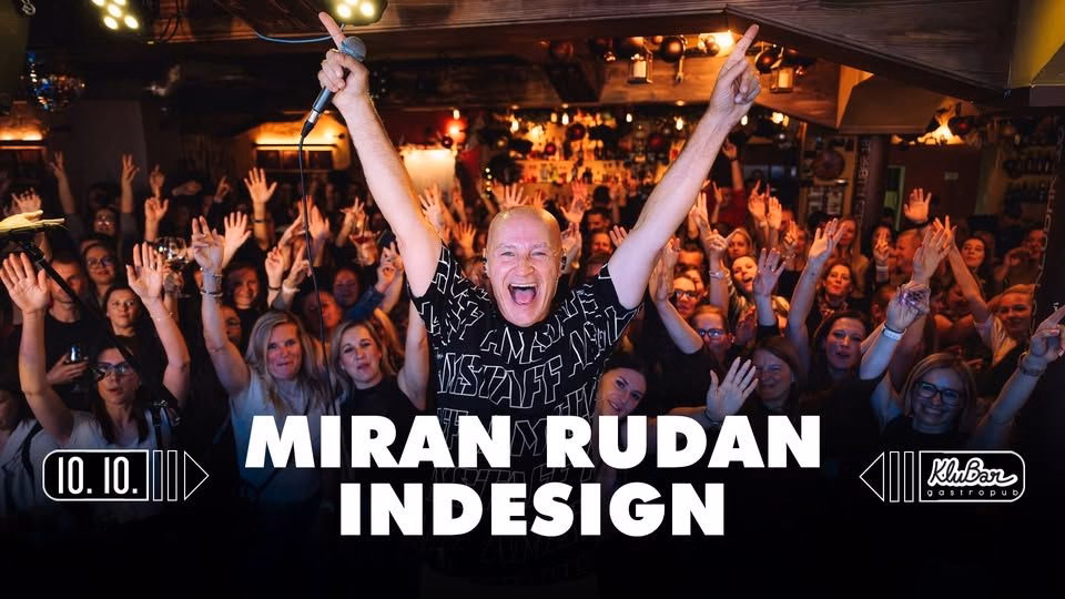 MIRAN RUDAN INDESIGN - KluBar, Kranj