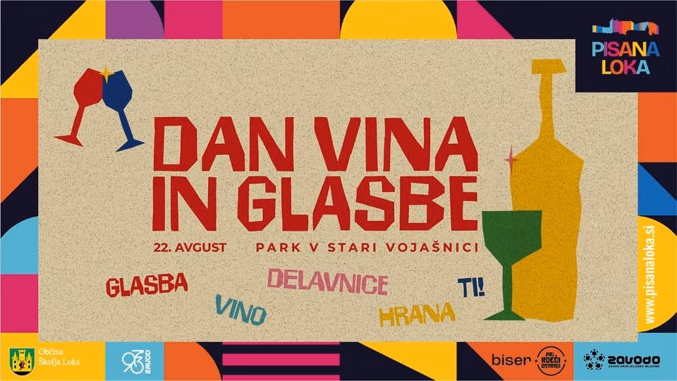 PISANA LOKA: DAN VINA IN GLASBE