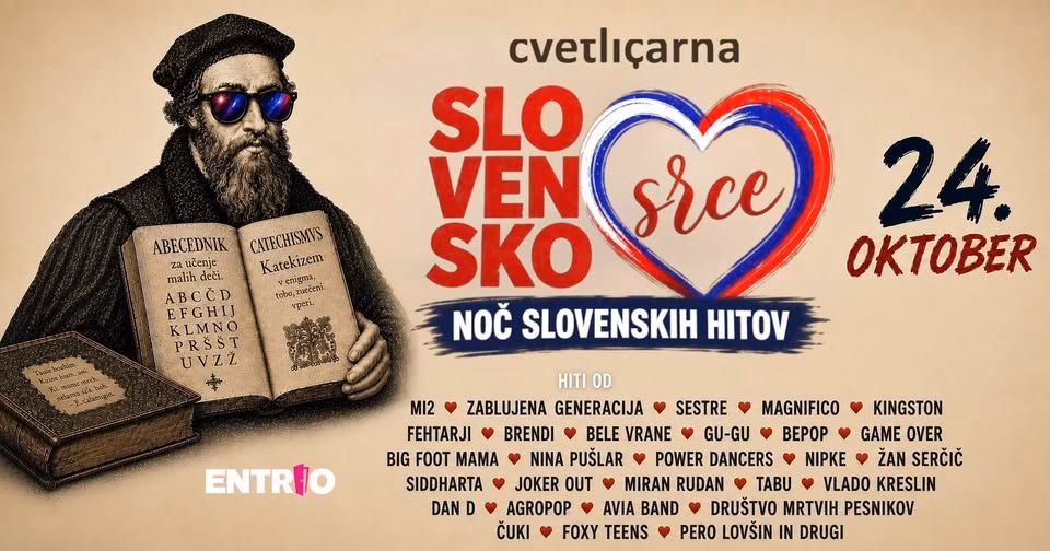 SLOVENSKO SRCE Cvetličarna, 24. oktober