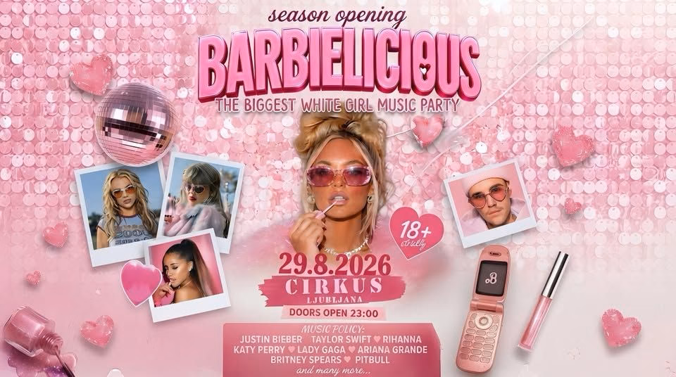 BARBIELICIOUS: SEASON OPENING | 29.8.
