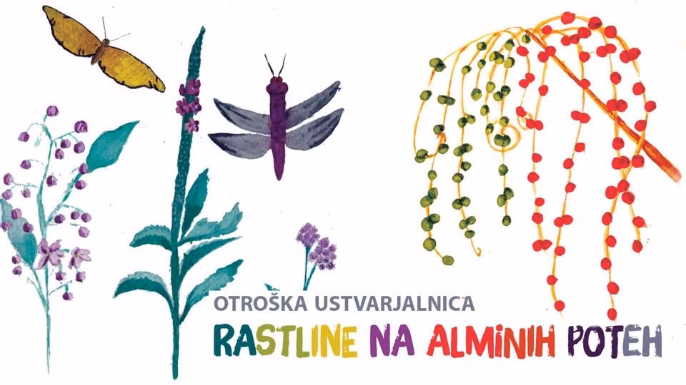 Otroška ustvarjalnica RASTLINE NA ALMINIH POTEH