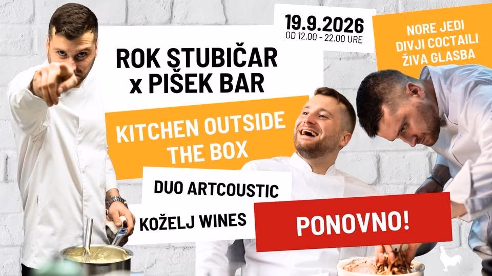 ROK STUBIČAR x PIŠEK BAR: KITCHEN OUTSIDE THE BOX
