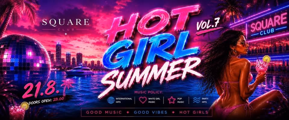 HOT GIRL SUMMER vol.5 / Friday 21.8.