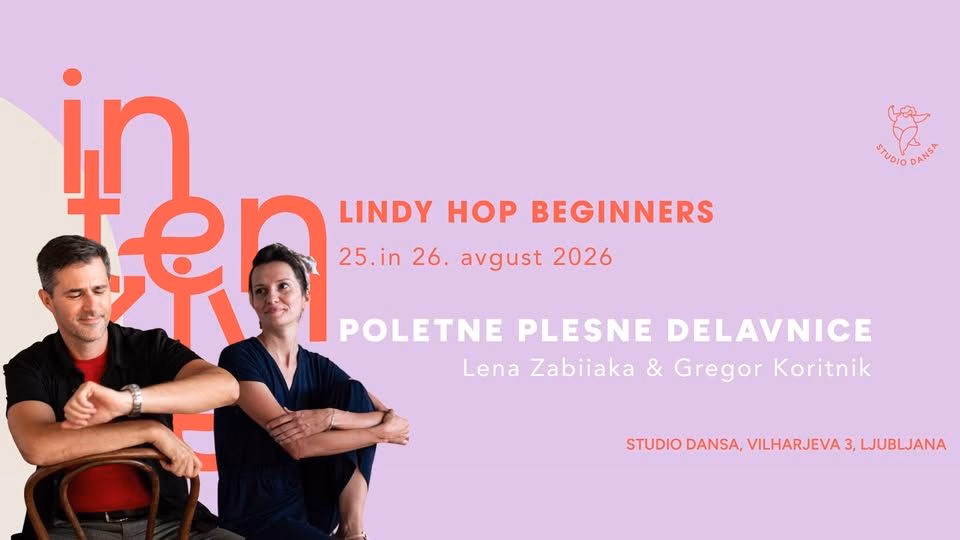 LINDY HOP BEGINNERS | 25. in 26.8.2026