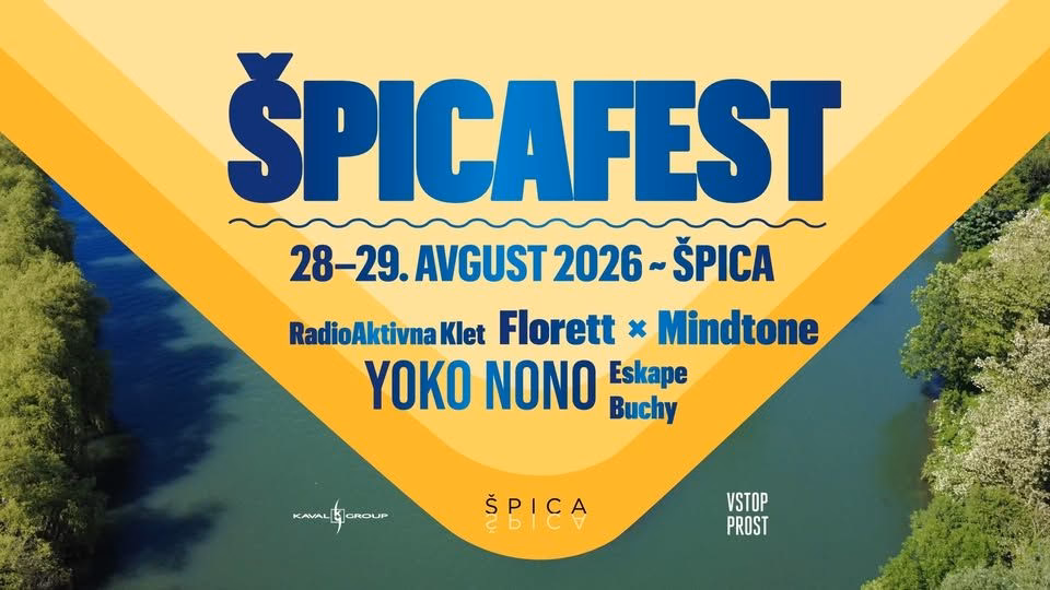 𝗦̌𝗣𝗜𝗖𝗔𝗙𝗘𝗦𝗧 𝟮𝟬𝟮𝟲 Špica, Ljubljana