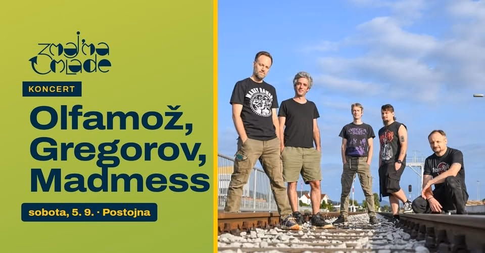 Koncert Olfamož, Gregorov, Madmess