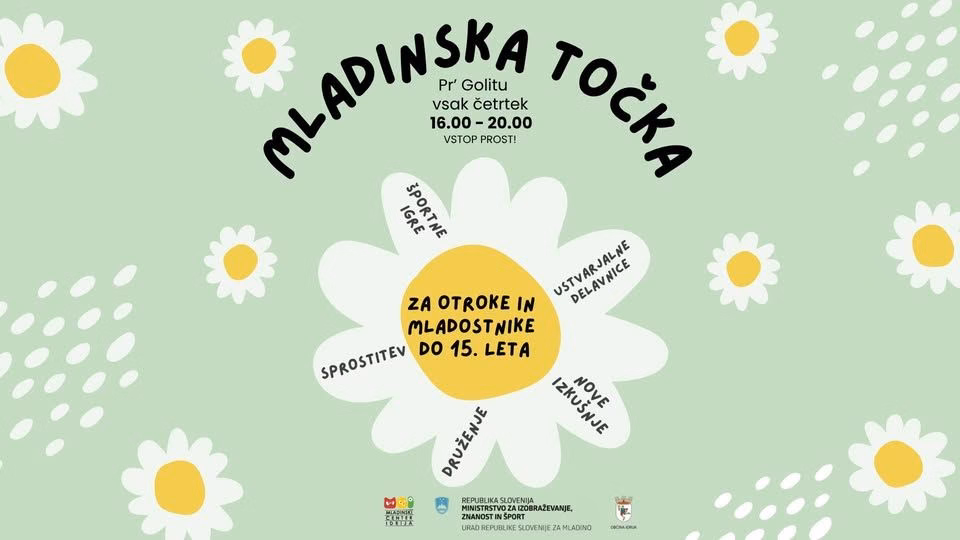 Mladinska točka - prostor za mlade!