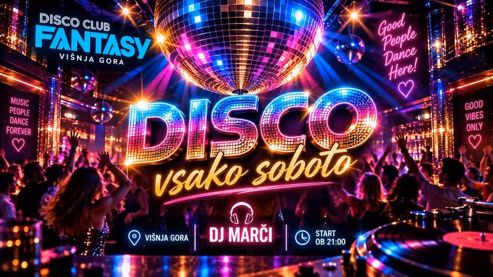 Disco vsako soboto kot nekoč | Od 70s do danes