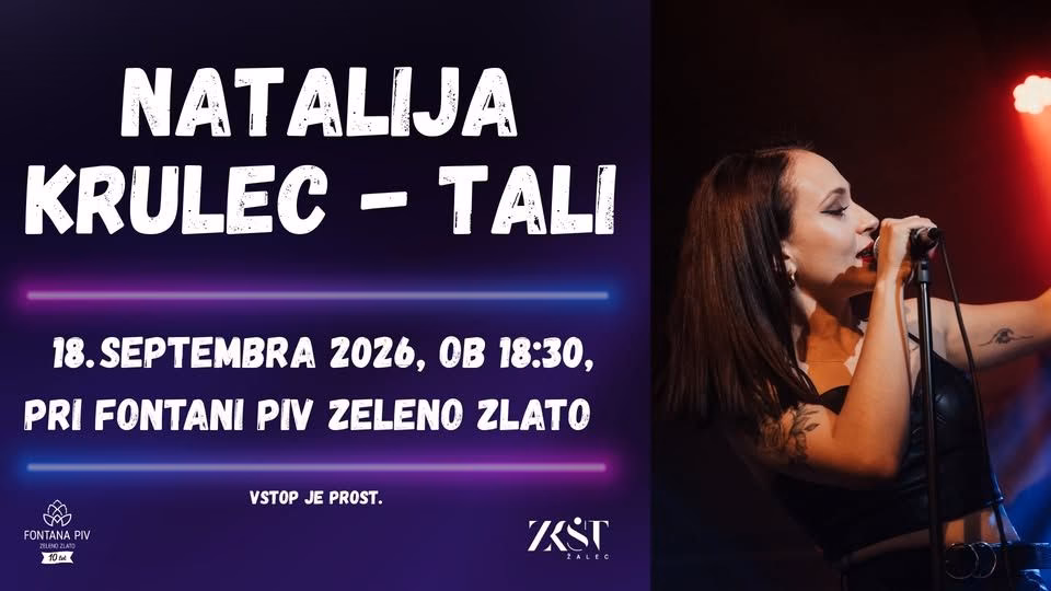 Koncert: Natalija Krulec - Tali