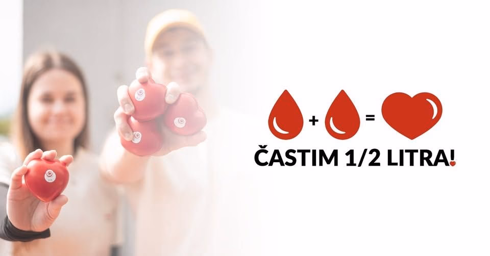 Študentska krvodajalska akcija "Častim ½ litra!" - v Mariboru