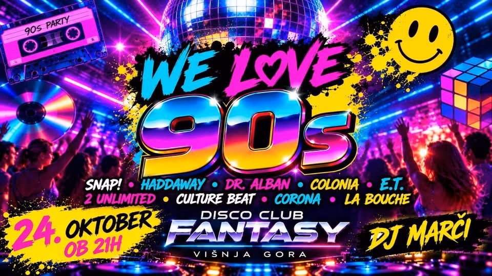 "WE LOVE 90s"