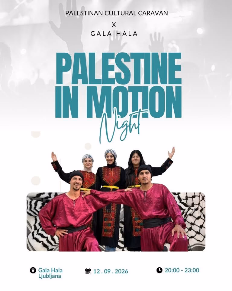 PALESTINIAN CARAVAN - dobrodelni dogodek