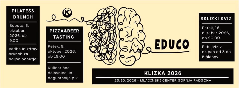 EDUCO 2026 - mesec izobraževanja s KLINKO