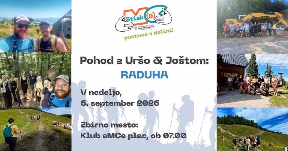 STISK(e) pustimo v dolini #6: Raduha