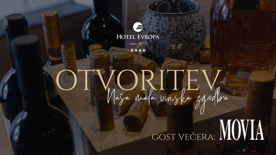 OTVORITEV - Vinoteka hotela Evropa
